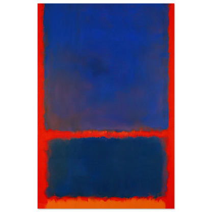 Blue, Orange, Red - 1961 Poster | Mark Rothko Poster | Rothko Prints