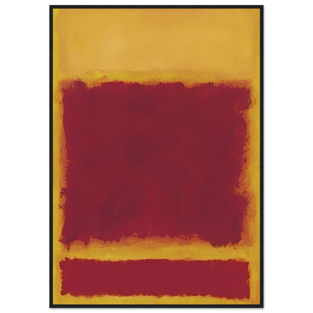 Composition - 1958 Framed Poster | Mark Rothko Framed Prints Wall Art | Rothko Prints