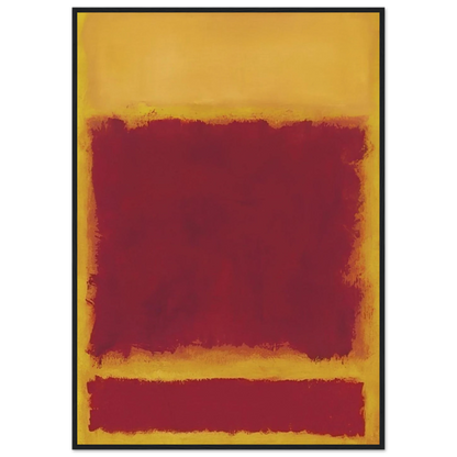 Composition - 1958 Framed Poster | Mark Rothko Framed Prints Wall Art | Rothko Prints