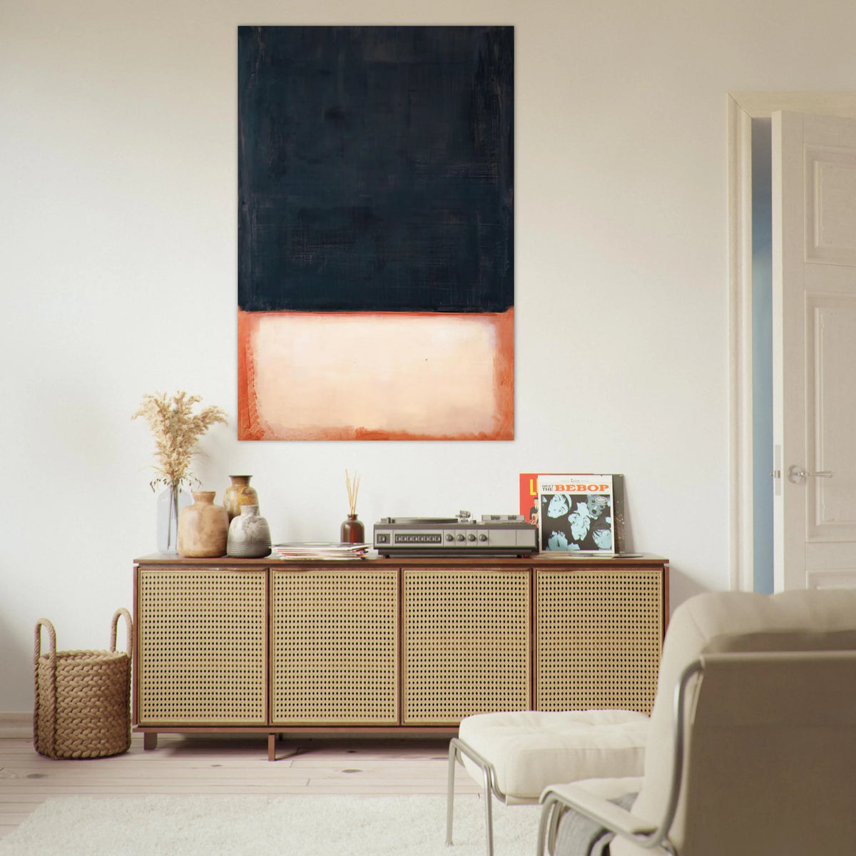 No. 7 Dark Over Light - 1954 Poster | Mark Rothko Poster | Rothko Prints