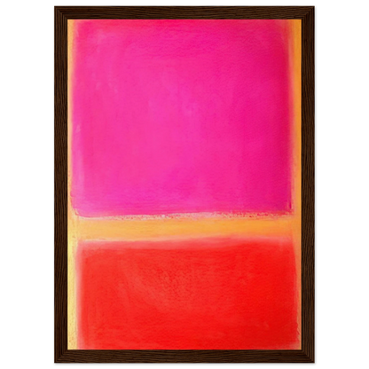 Untitled - Color Field Painting Framed Poster | Mark Rothko Framed Prints Wall Art | Rothko Prints
