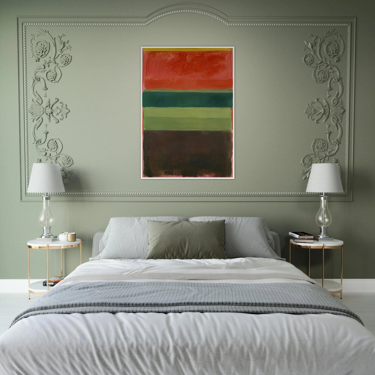 Untitled - 1949 Framed Poster | Mark Rothko Framed Prints Wall Art | Rothko Prints