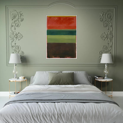 Untitled - 1949 Framed Poster | Mark Rothko Framed Prints Wall Art | Rothko Prints