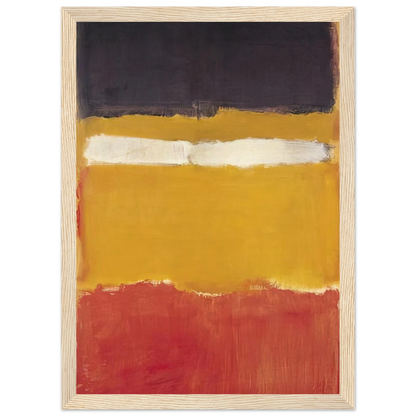 Number 24 Untitled - 1951 Framed Poster | Mark Rothko Framed Prints Wall Art | Rothko Prints