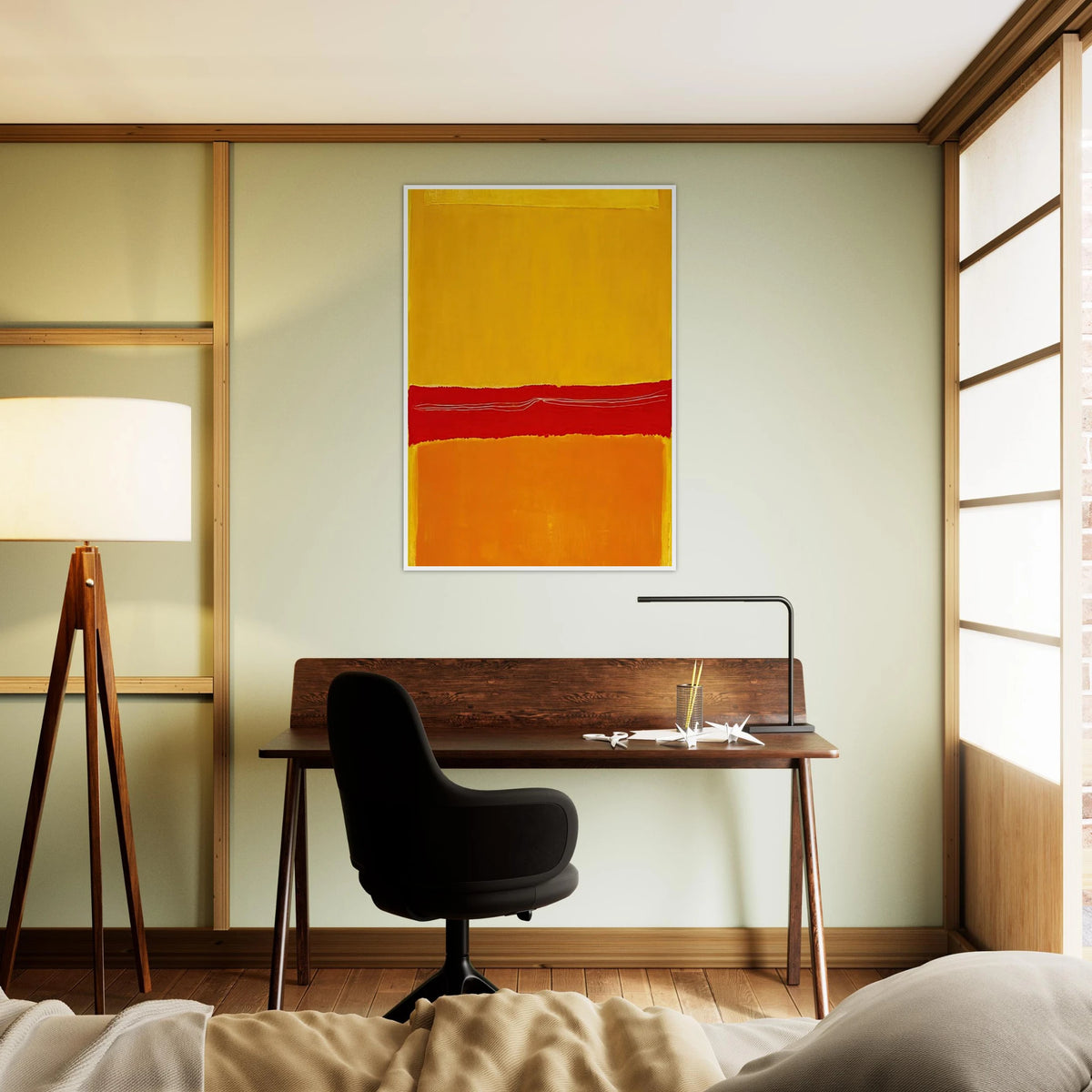 No.5No.22 - 1950 Framed Poster | Mark Rothko Framed Prints Wall Art | Rothko Prints