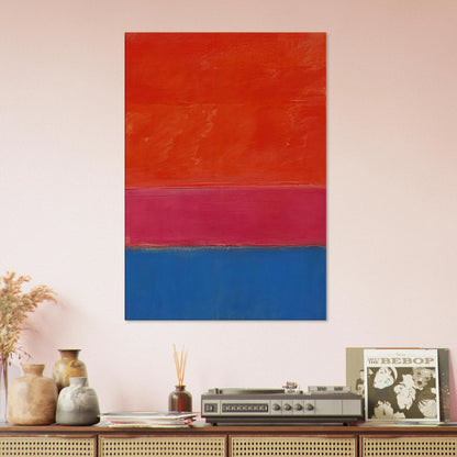 No. 1 Royal Red and Blue - 1954 Canvas | Mark Rothko Canvas | Rothko Prints
