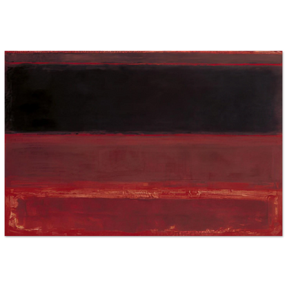 Four Darks in Red - 1958 Poster | Mark Rothko Poster | Rothko Prints