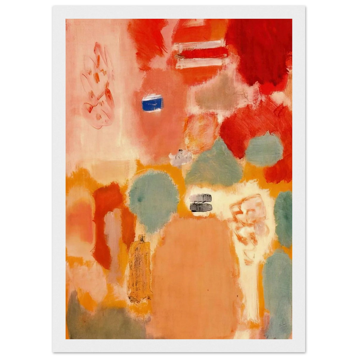 No. 21 - 1949 Framed Poster | Mark Rothko Framed Prints Wall Art | Rothko Prints