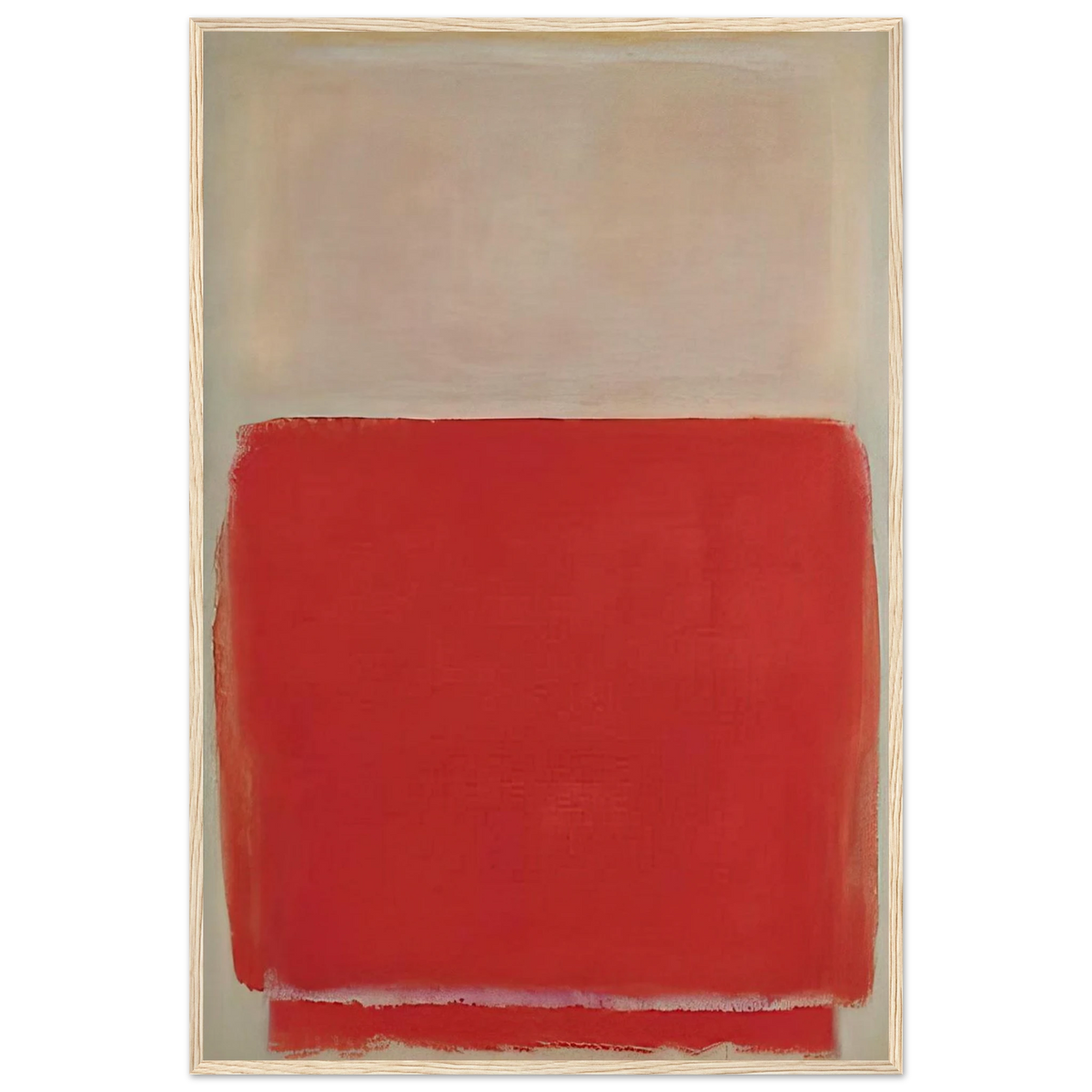 No. 3 - 1953 Framed Poster | Mark Rothko Framed Prints Wall Art | Rothko Prints