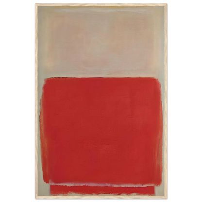 No. 3 - 1953 Framed Poster | Mark Rothko Framed Prints Wall Art | Rothko Prints