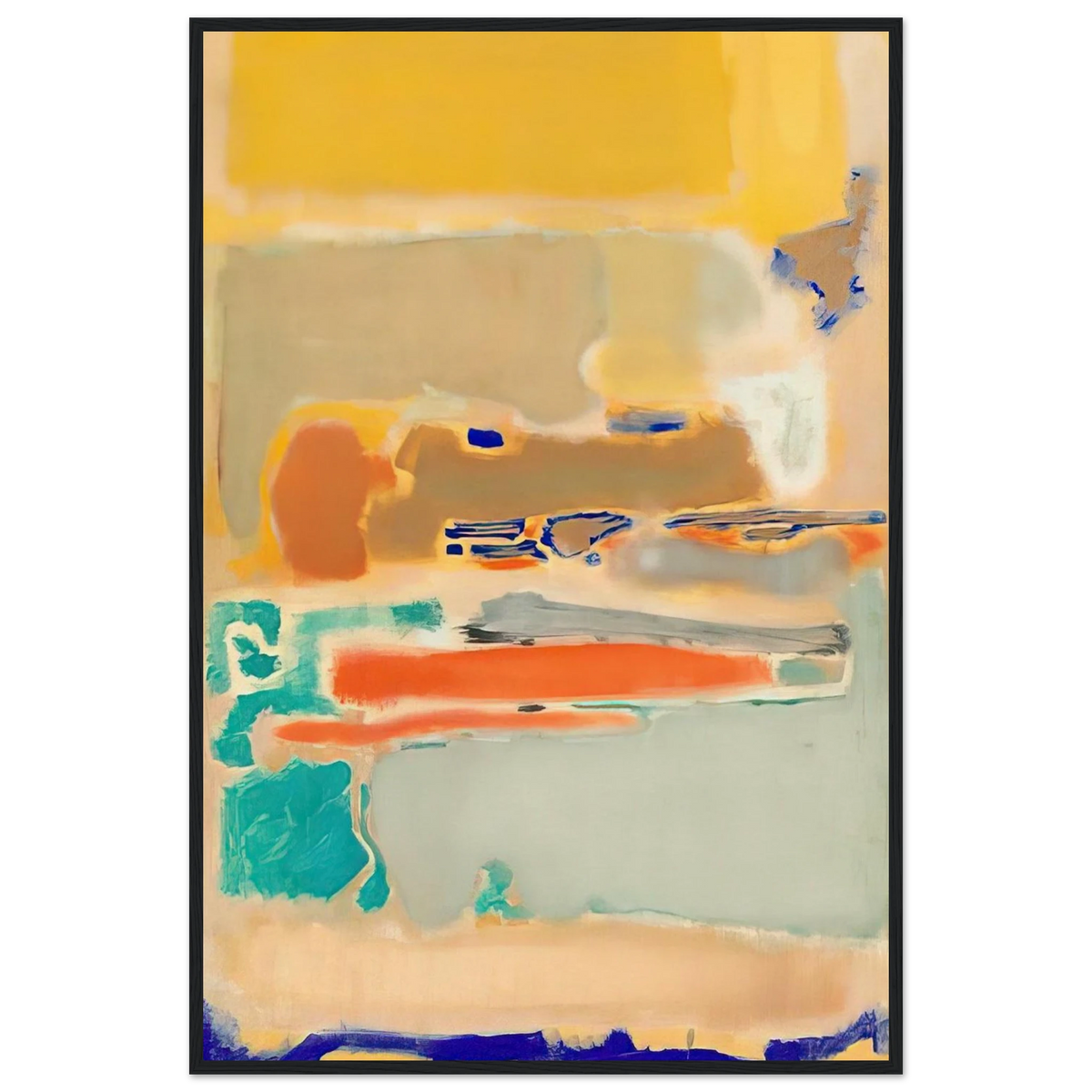 Multiform - 1948 Framed Poster | Mark Rothko Framed Prints Wall Art | Rothko Prints
