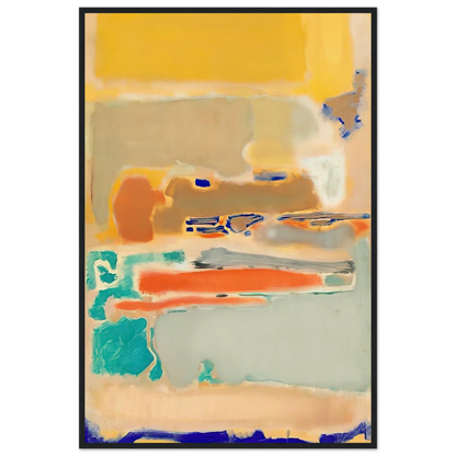 Multiform - 1948 Framed Poster | Mark Rothko Framed Prints Wall Art | Rothko Prints