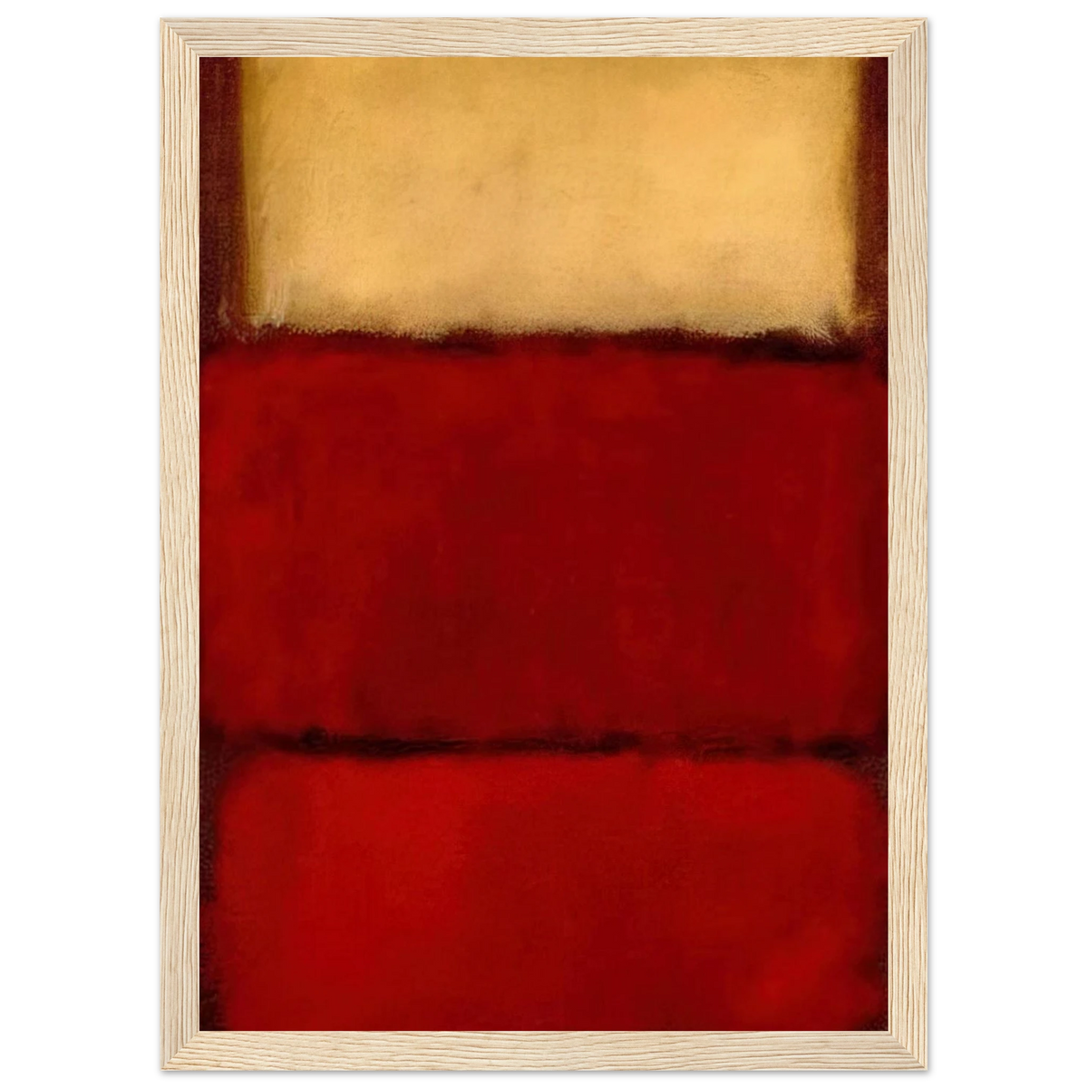 Red - 1964 Framed Poster | Mark Rothko Framed Prints Wall Art | Rothko Prints