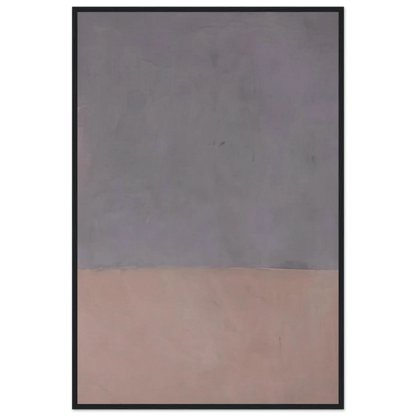Untitled Gray and Mauve - 1969 Framed Poster | Mark Rothko Framed Prints Wall Art | Rothko Prints