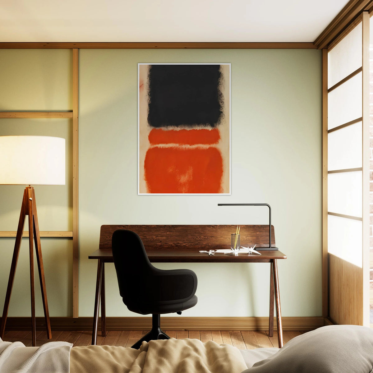 Red - 1968 Framed Poster | Mark Rothko Framed Prints Wall Art | Rothko Prints