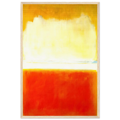No.8 - 1952 Framed Poster | Mark Rothko Framed Prints Wall Art | Rothko Prints