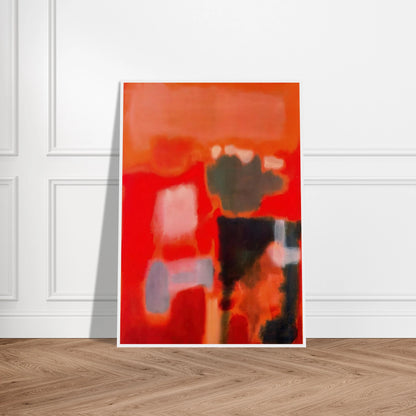 No.1 - 1949 Framed Poster | Mark Rothko Framed Prints Wall Art | Rothko Prints