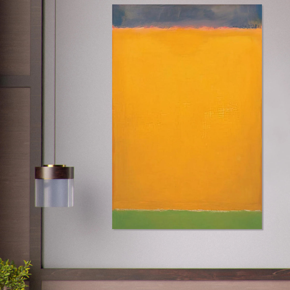 United Blue, Yellow, Green on Red - 1954 Poster | Mark Rothko Poster | Rothko Prints