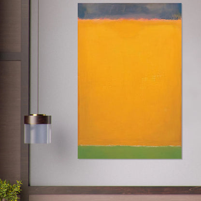 United Blue, Yellow, Green on Red - 1954 Poster | Mark Rothko Poster | Rothko Prints