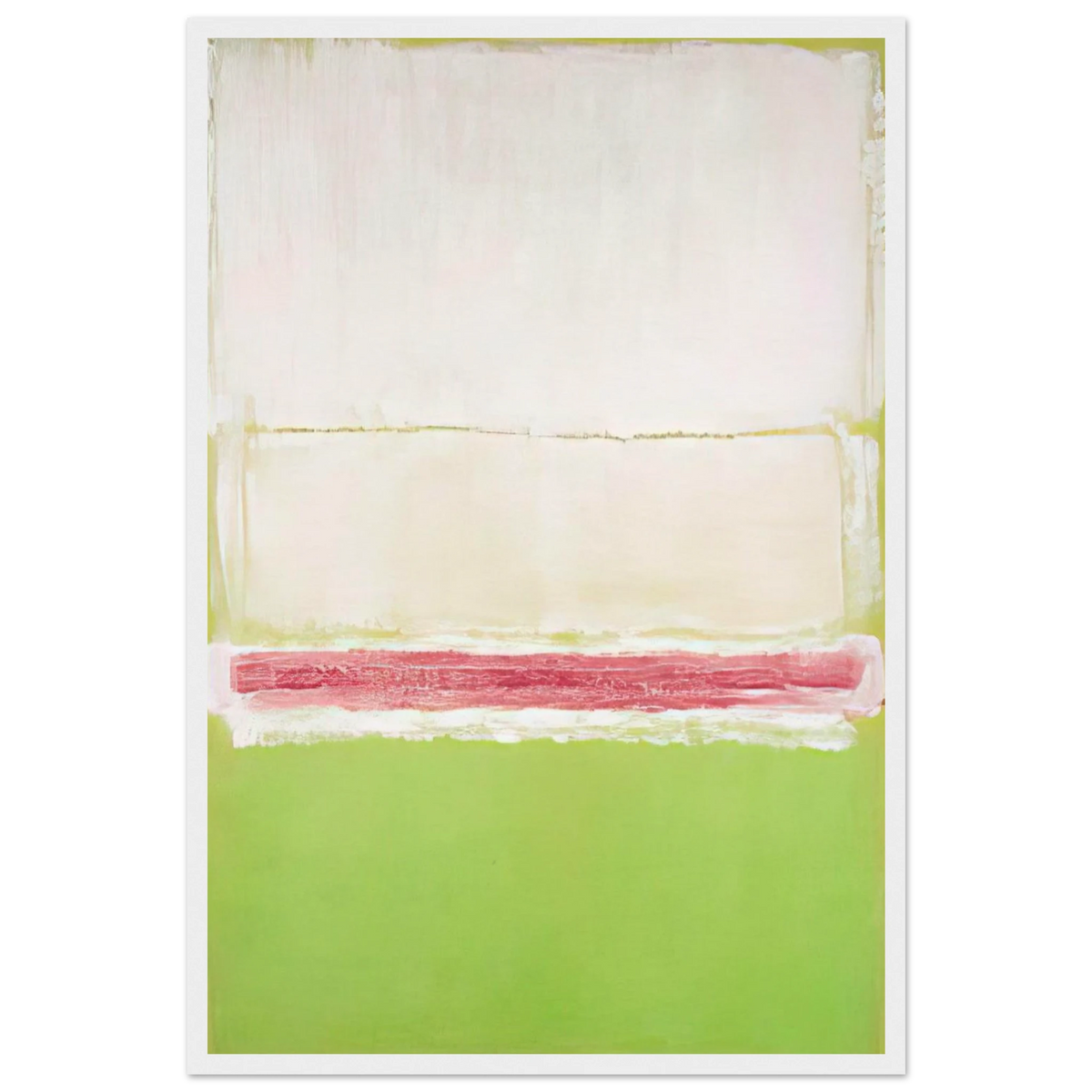 No. 2 No. 7 and No. 2 - 1951 Framed Poster | Mark Rothko Framed Prints Wall Art | Rothko Prints