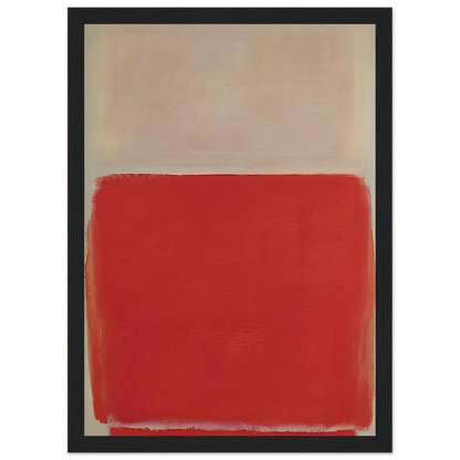 No. 3 - 1953 Framed Poster | Mark Rothko Framed Prints Wall Art | Rothko Prints