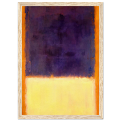Red, Orange, Tan and Purple - 1954 Framed Poster | Mark Rothko Framed Prints Wall Art | Rothko Prints