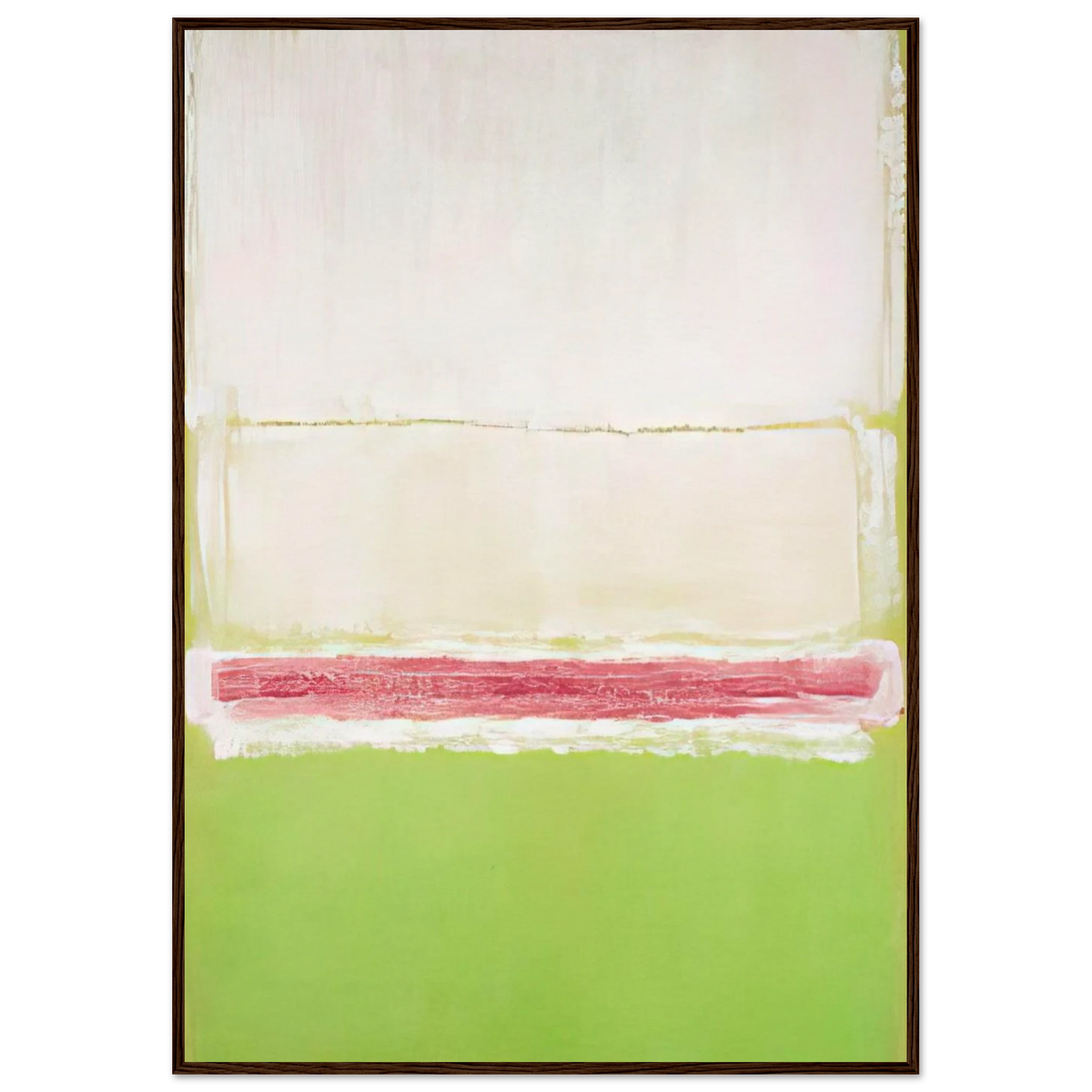 No. 2 No. 7 and No. 2 - 1951 Framed Poster | Mark Rothko Framed Prints Wall Art | Rothko Prints