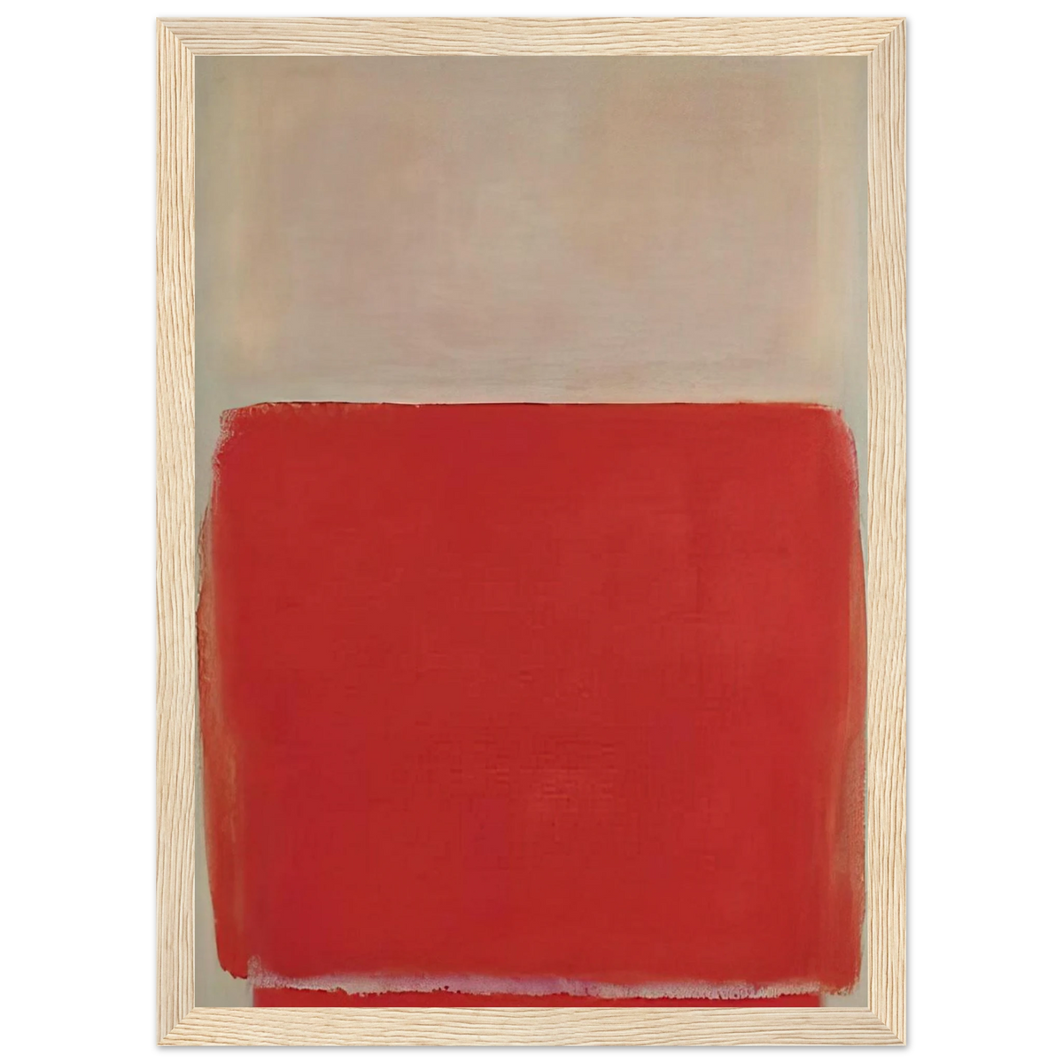 No. 3 - 1953 Framed Poster | Mark Rothko Framed Prints Wall Art | Rothko Prints