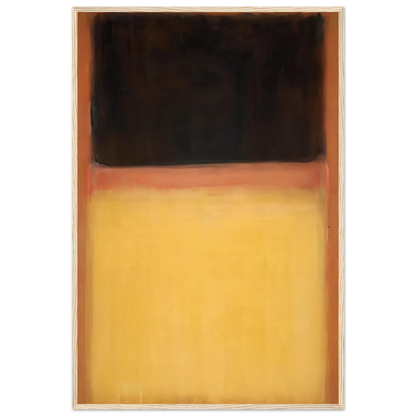 No.9 Dark over Light Earth - 1954 Framed Poster | Mark Rothko Framed Prints Wall Art | Rothko Prints