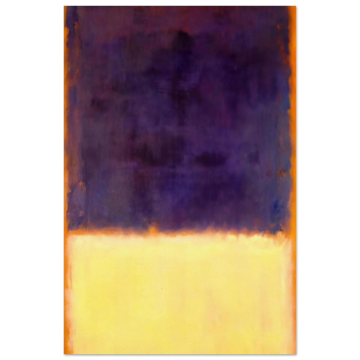 Red, Orange, Tan and Purple - 1954 Poster | Mark Rothko Poster | Rothko Prints