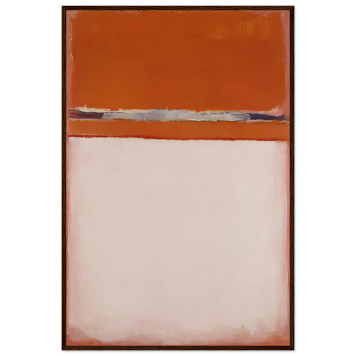 No.18 - 1951 Framed Poster | Mark Rothko Framed Prints Wall Art | Rothko Prints