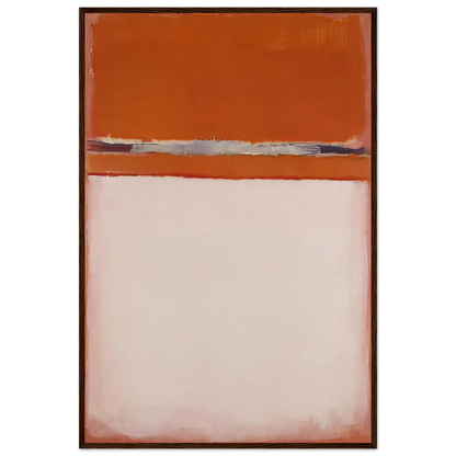 No.18 - 1951 Framed Poster | Mark Rothko Framed Prints Wall Art | Rothko Prints