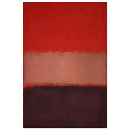 No. 46 Black, Ochre, Red Over Red - 1957 Poster | Mark Rothko Poster | Rothko Prints