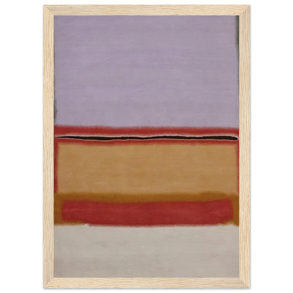 Orange over Violet - 1968 Framed Poster | Mark Rothko Framed Prints Wall Art | Rothko Prints