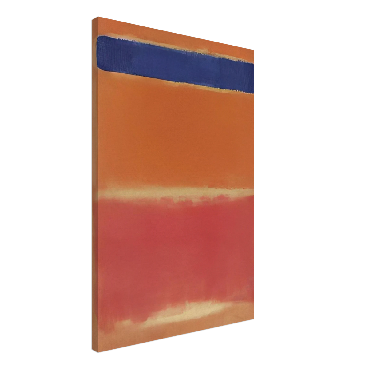 Blue Over Red - 1953 Canvas | Mark Rothko Canvas | Rothko Prints