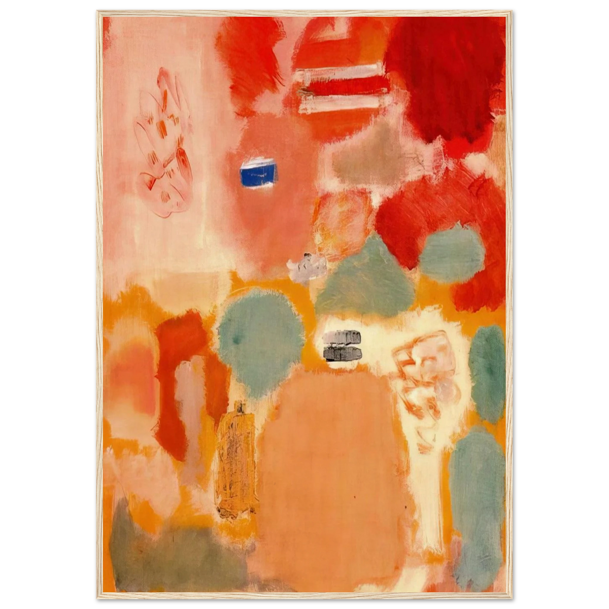 No. 21 - 1949 Framed Poster | Mark Rothko Framed Prints Wall Art | Rothko Prints