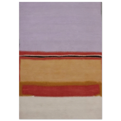 Orange over Violet - 1968 Poster | Mark Rothko Poster | Rothko Prints
