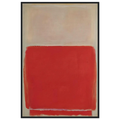 No. 3 - 1953 Framed Poster | Mark Rothko Framed Prints Wall Art | Rothko Prints