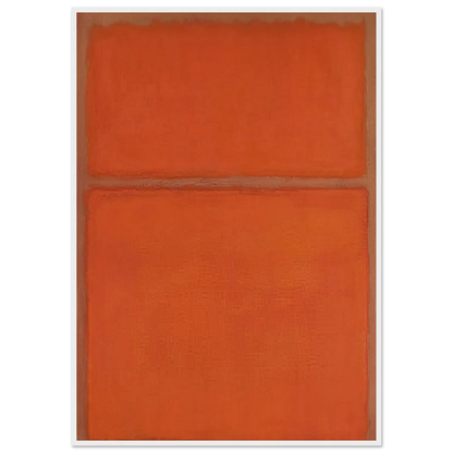 Untitled - 1961 Framed Poster | Mark Rothko Framed Prints Wall Art | Rothko Prints