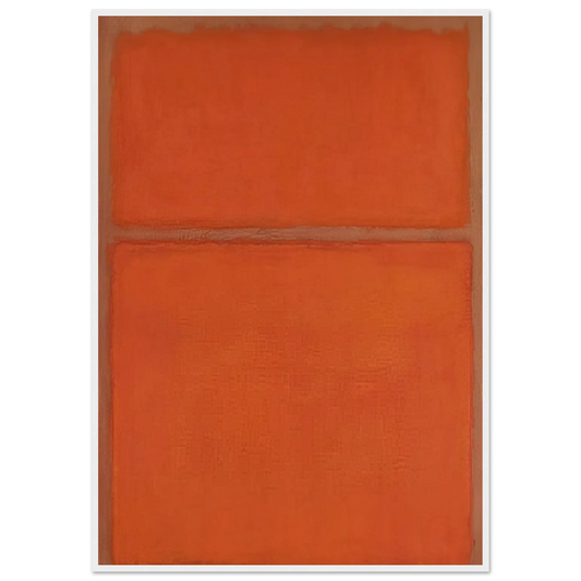 Untitled - 1961 Framed Poster | Mark Rothko Framed Prints Wall Art | Rothko Prints
