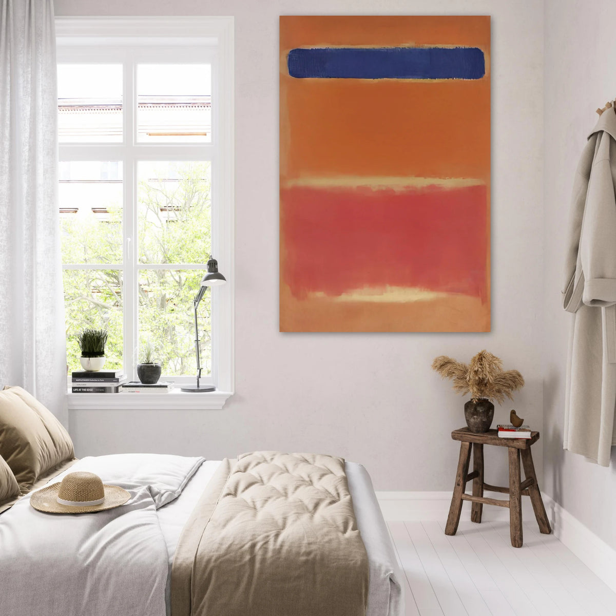 Blue Over Red - 1953 Poster | Mark Rothko Poster | Rothko Prints