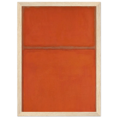 Untitled - 1961 Framed Poster | Mark Rothko Framed Prints Wall Art | Rothko Prints