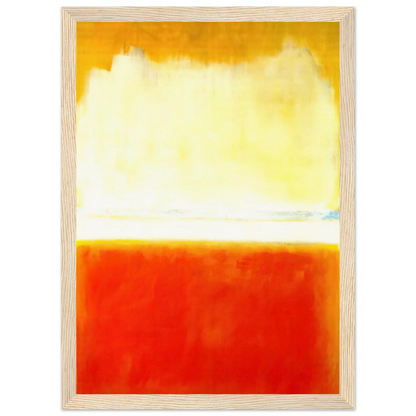 No.8 - 1952 Framed Poster | Mark Rothko Framed Prints Wall Art | Rothko Prints