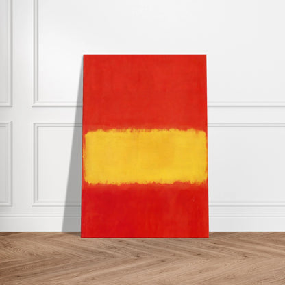 Yellow band - 1956 Canvas | Mark Rothko Canvas | Rothko Prints