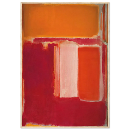Yellow, Cherry, Orange - 1947 Framed Poster | Mark Rothko Framed Prints Wall Art | Rothko Prints