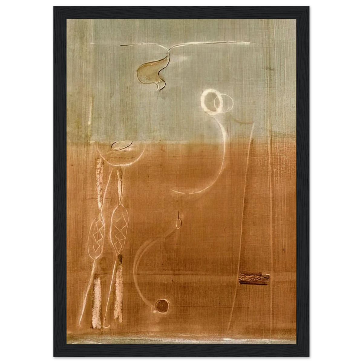 Aubade - 1944 Framed Poster | Mark Rothko Framed Prints Wall Art | Rothko Prints