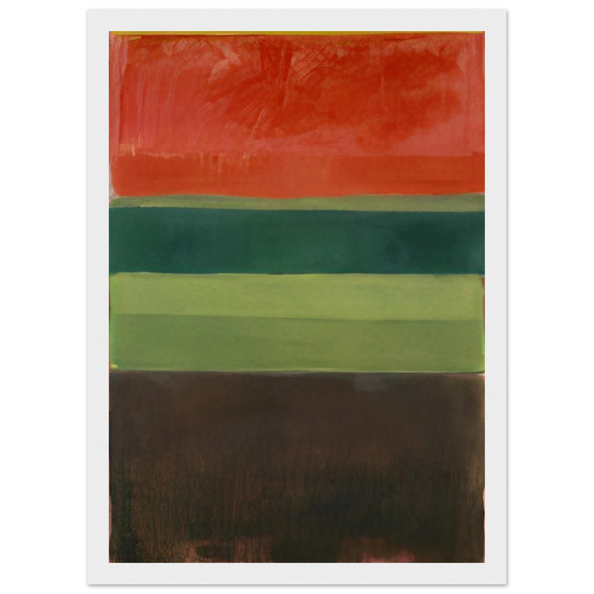 Untitled - 1949 Framed Poster | Mark Rothko Framed Prints Wall Art | Rothko Prints
