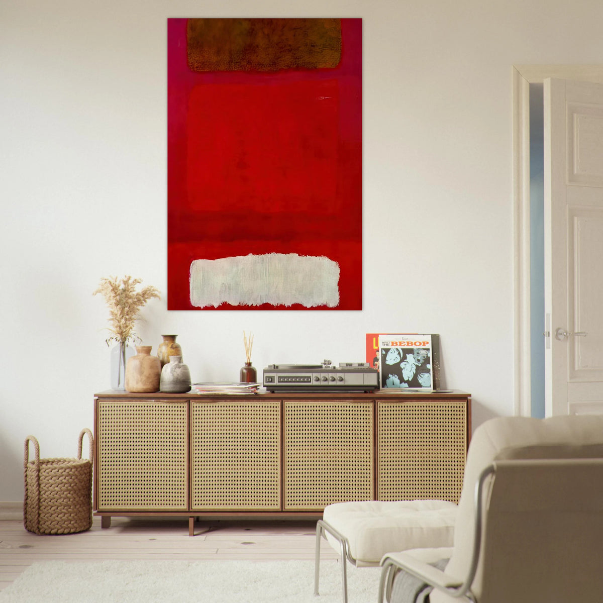 No. 16 Red, White, and Brown - 1957 Poster | Mark Rothko Poster | Rothko Prints