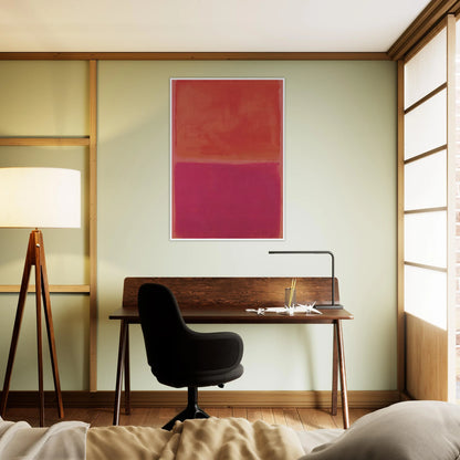 No. 3 - 1967 Framed Poster | Mark Rothko Framed Prints Wall Art | Rothko Prints