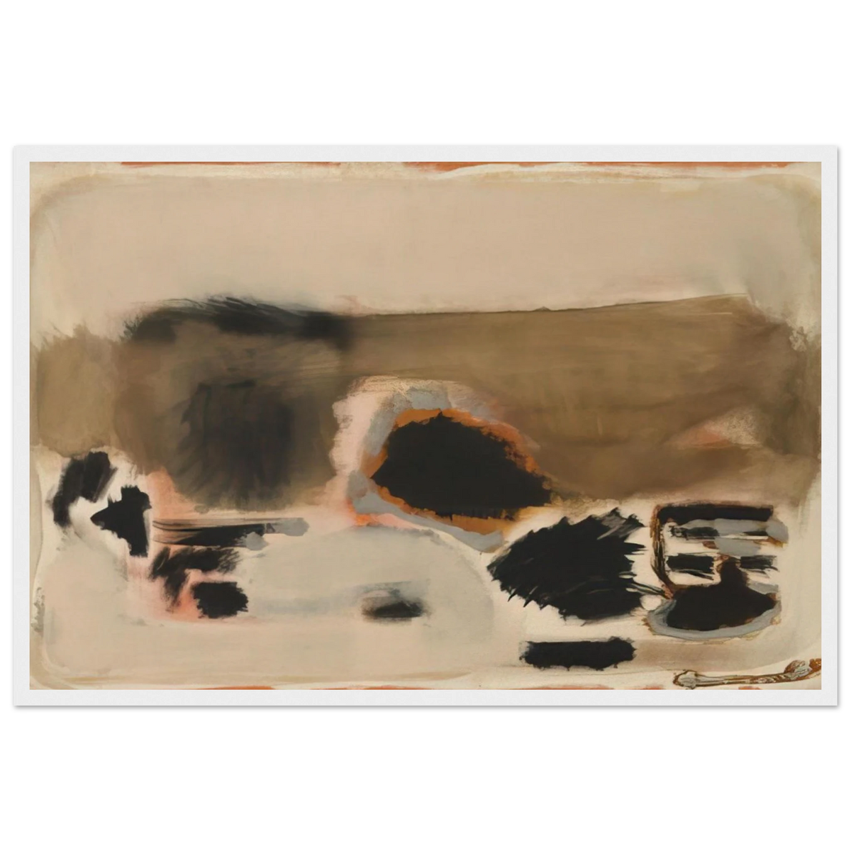 No.5No.24 - 1948 Framed Poster | Mark Rothko Framed Prints Wall Art | Rothko Prints